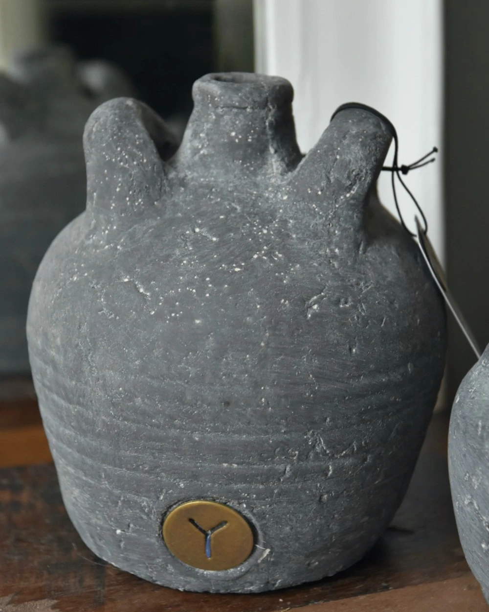 Aardewerk Kruikje Met Twee Oren En Smalle Tuit, Brynxz 7 Aardewerk Kruikje Met Twee Oren En Smalle Tuit, Brynxz - Afbeelding 5