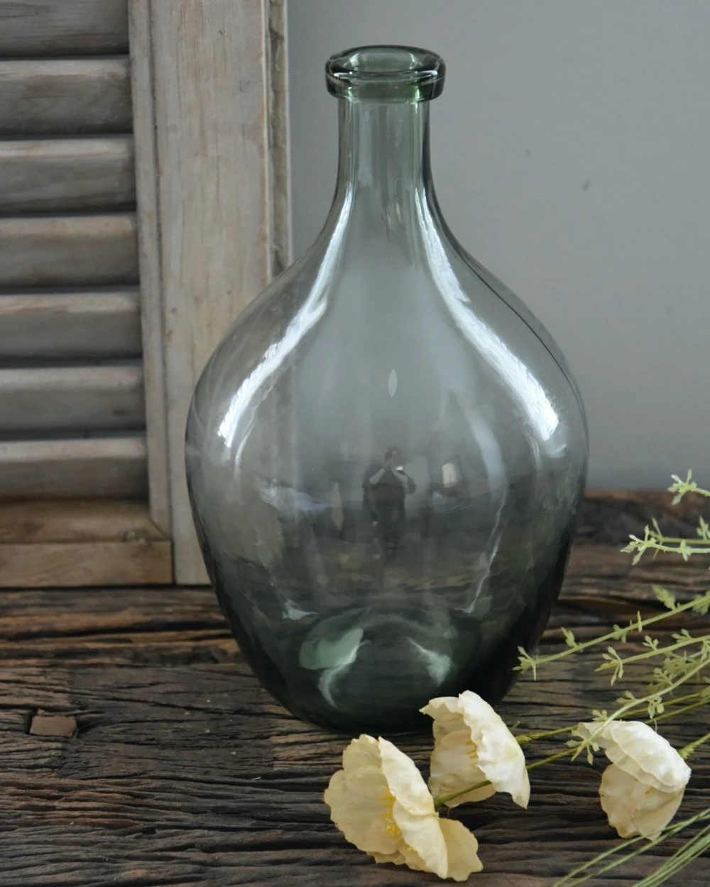 Ballon Vaas Met Groene Gloed, IB Laursen 3 Ballon Vaas Met Groene Gloed, IB Laursen