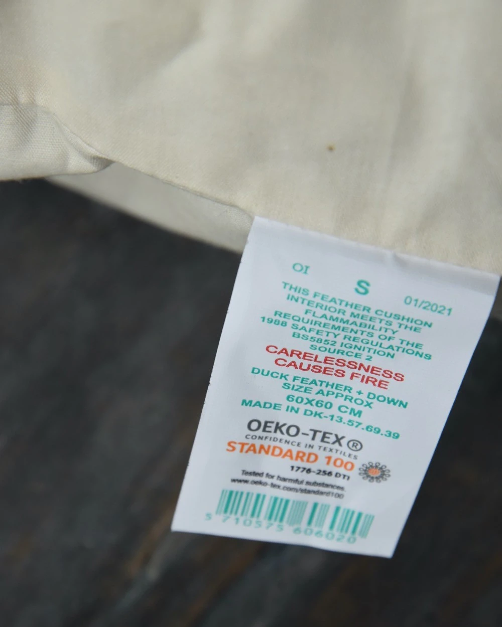 Binnenkussen Vierkant 60x60, IB Laursen 4 Binnenkussen Vierkant 60x60, IB Laursen - Afbeelding 2