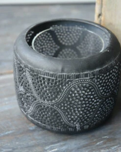 Bol Windlicht Met Golvend Rond Gaatjes Patroon, Groot -Bekend Decoratie Winkel bol windlicht met golvend rond gaatjes patroon groot 2