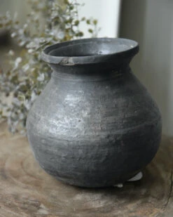 Bolle Oude Klei Pot Met Kraag 12 Bolle Oude Klei Pot Met Kraag -Bekend Decoratie Winkel bolle oude klei pot met kraag 3