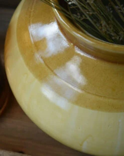 Bolle Handgemaakte Pot In Oud Oker Bruine Tinten, Unique IB Laursen -Bekend Decoratie Winkel bolle pot in oud oker bruine tinten unique ib laursen 1 5