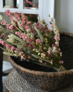 Droogbloem Toef In Pastel Roze, Een Vleugje Wit En Groen 11 Droogbloem Toef In Pastel Roze, Een Vleugje Wit En Groen -Bekend Decoratie Winkel droogbloem toef in pastel roze een vleugje wit en groen 2