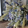 Droogbloemen Boeket Met Hortensia En Kogeldistels Groen Blauw -Bekend Decoratie Winkel droogbloemen boeket met hortensia en kogeldistels groen blauw