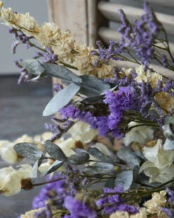 Droogbloemen Boeket Met O.a. Bougainvillea En Eucalyptus In Het Lila, Crème Grijs -Bekend Decoratie Winkel droogbloemen boeket met oa bougainvillea en eucalyptus in het lila creme grijs 2
