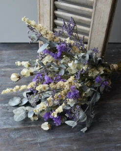 Droogbloemen Boeket Met O.a. Bougainvillea En Eucalyptus In Het Lila, Crème Grijs -Bekend Decoratie Winkel droogbloemen boeket met oa bougainvillea en eucalyptus in het lila creme grijs 3