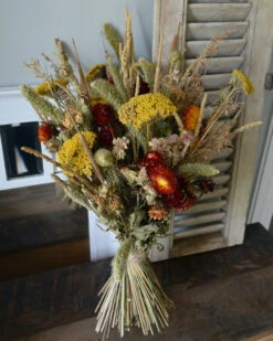 Droogbloemen Plukboeket In Naturel, Oranje/rood, Warm Geel En Groen 12 Droogbloemen Plukboeket In Naturel, Oranje/rood, Warm Geel En Groen -Bekend Decoratie Winkel droogbloemen plukboeket in naturel oranjerood warm geel en groen 3