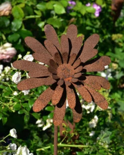 Ecoroest Bloem Aster Tuinprikker -Bekend Decoratie Winkel ecoroest bloem tuinprikker 2