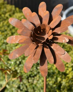 Ecoroest Bloem Aster Tuinprikker -Bekend Decoratie Winkel ecoroest bloem tuinprikker 4