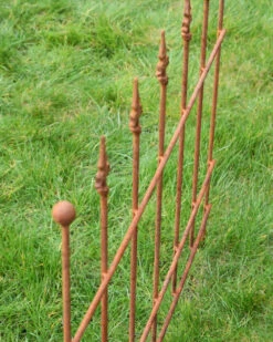 Ecoroest Hekje Met Franse Lelie Punten -Bekend Decoratie Winkel ecoroest hekje met franse lelie punten 6