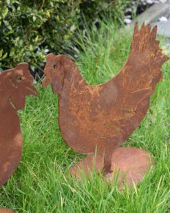 Ecoroest Silhouet Kip Tuindecoratie -Bekend Decoratie Winkel ecoroest silhouet kip tuindecoratie 4