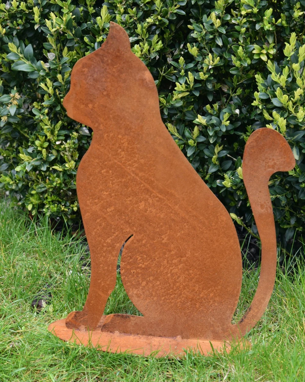 Ecoroest Tuindecoratie Kat Zitten Met Staart Omhoog 3 Ecoroest Tuindecoratie Kat Zitten Met Staart Omhoog