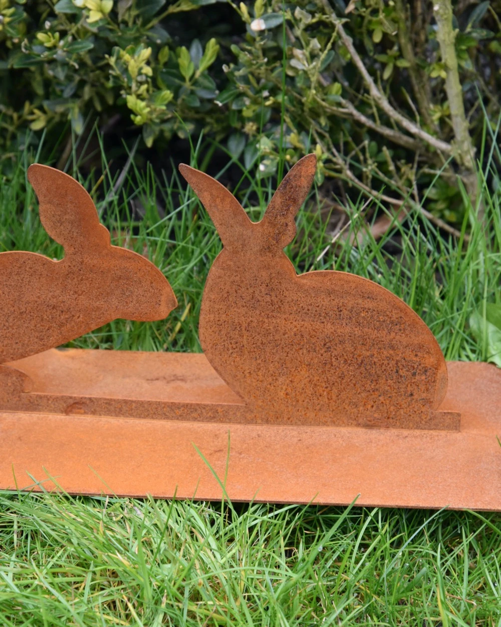 Ecoroest Tuindecoratie Met 5 Verschillende Konijnen Op Een Rij 7 Ecoroest Tuindecoratie Met 5 Verschillende Konijnen Op Een Rij - Afbeelding 5