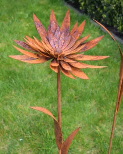 Ecoroest Tuinprikker Gevulde Chrysant -Bekend Decoratie Winkel ecoroest tuinprikker gevulde chrysant 6
