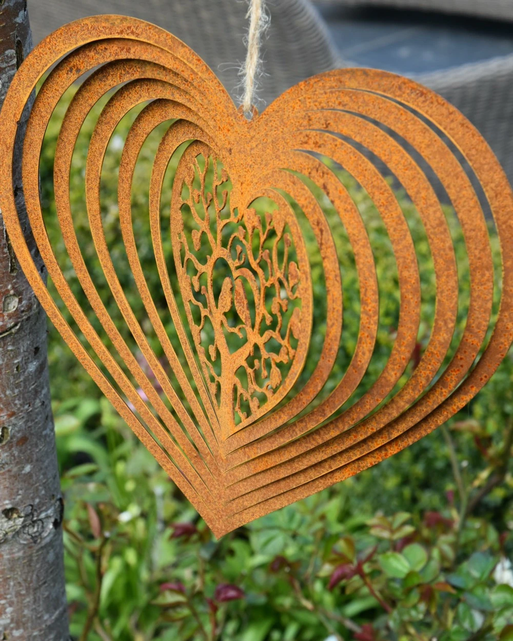 Ecoroest Windvanger Hart Met Hartjes Boom En Vogeltjes 9 Ecoroest Windvanger Hart Met Hartjes Boom En Vogeltjes - Afbeelding 7