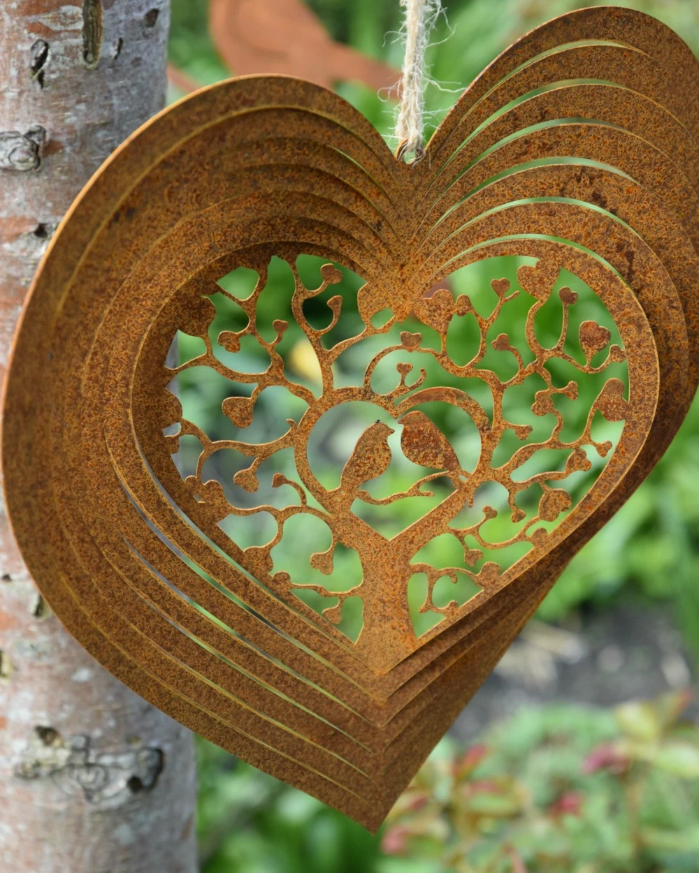 Ecoroest Windvanger Hart Met Hartjes Boom En Vogeltjes 10 Ecoroest Windvanger Hart Met Hartjes Boom En Vogeltjes - Afbeelding 8