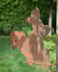 Eekhoorn Zittend Op Stok Ecoroest Tuindecoratie -Bekend Decoratie Winkel eekhoorn zittend op stok ecoroest tuindecoratie 1 2