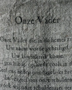 Gebed Shabby Doek Groot, Het Onze Vader Die In De Hemel Zijt -Bekend Decoratie Winkel gebed shabby doek groot het onze vader 2