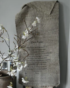 Gebed Shabby Doek Groot, Het Onze Vader Die In De Hemel Zijt -Bekend Decoratie Winkel gebed shabby doek groot het onze vader 5