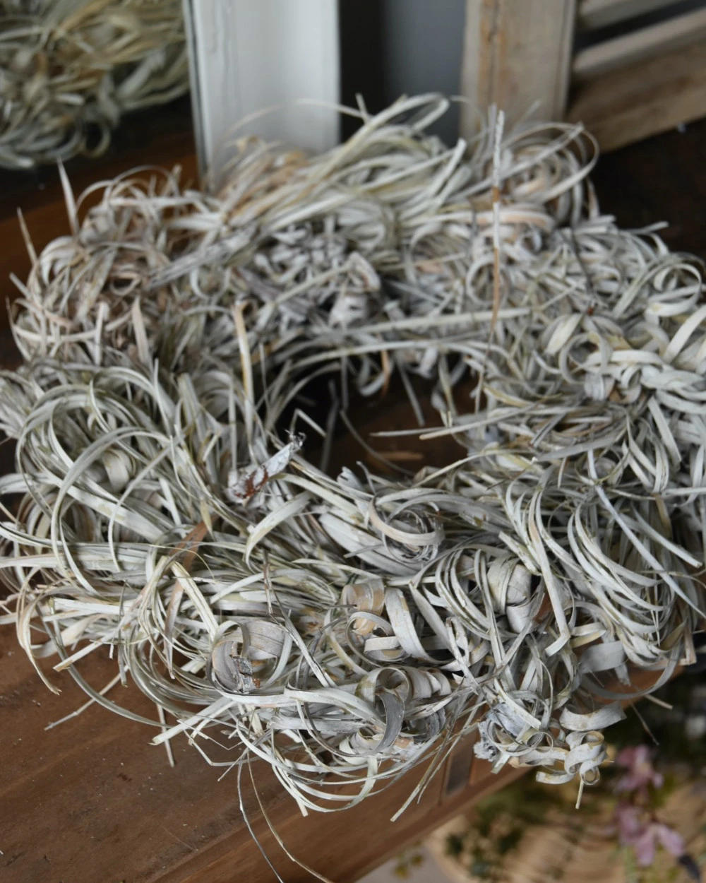 Gedroogde Tiririca Cyperus Gras Krans Stone Washed 7 Gedroogde Tiririca Cyperus Gras Krans Stone Washed - Afbeelding 5