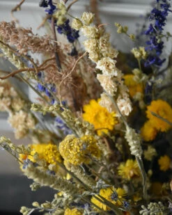 Gelaagd Droogbloemen Boeket Naturel Geel Blauw Groen 11 Gelaagd Droogbloemen Boeket Naturel Geel Blauw Groen -Bekend Decoratie Winkel gelaagd droogbloemen boeket naturel geel blauw groen 2