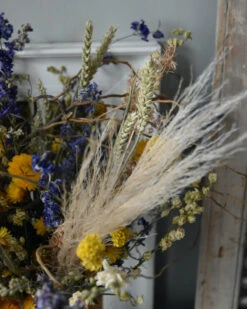 Gelaagd Droogbloemen Boeket Naturel Geel Blauw Groen 13 Gelaagd Droogbloemen Boeket Naturel Geel Blauw Groen -Bekend Decoratie Winkel gelaagd droogbloemen boeket naturel geel blauw groen 4