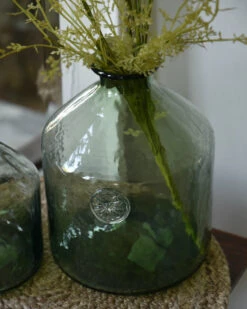 Glazen Apothekers Fles In Het Groen Met Embleem Groot, IB Laursen -Bekend Decoratie Winkel glazen apothekers fles in het groen met embleem groot ib laursen 11