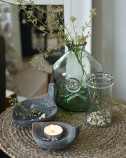 Glazen Apothekers Fles In Het Groen Met Embleem Klein, IB Laursen 14 Glazen Apothekers Fles In Het Groen Met Embleem Klein, IB Laursen -Bekend Decoratie Winkel glazen apothekers fles in het groen met embleem groot ib laursen 5