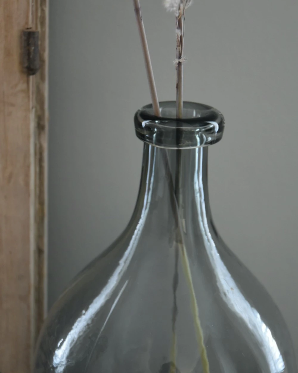 Glazen Ballon Vaas Met Grijze Gloed, IB Laursen 7 Glazen Ballon Vaas Met Grijze Gloed, IB Laursen - Afbeelding 5