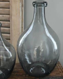 Glazen Ballon Vaas Met Grijze Gloed, IB Laursen 14 Glazen Ballon Vaas Met Grijze Gloed, IB Laursen -Bekend Decoratie Winkel glazen ballon vaas met grijze gloed groot ib laursen 5