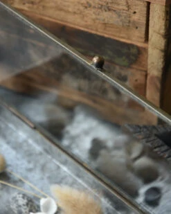 Glazen Kistje In Antiek-look Met Zinken Bodem, IB Laursen -Bekend Decoratie Winkel glazen kistje in antiek look met zinken bodem ib laursen 3