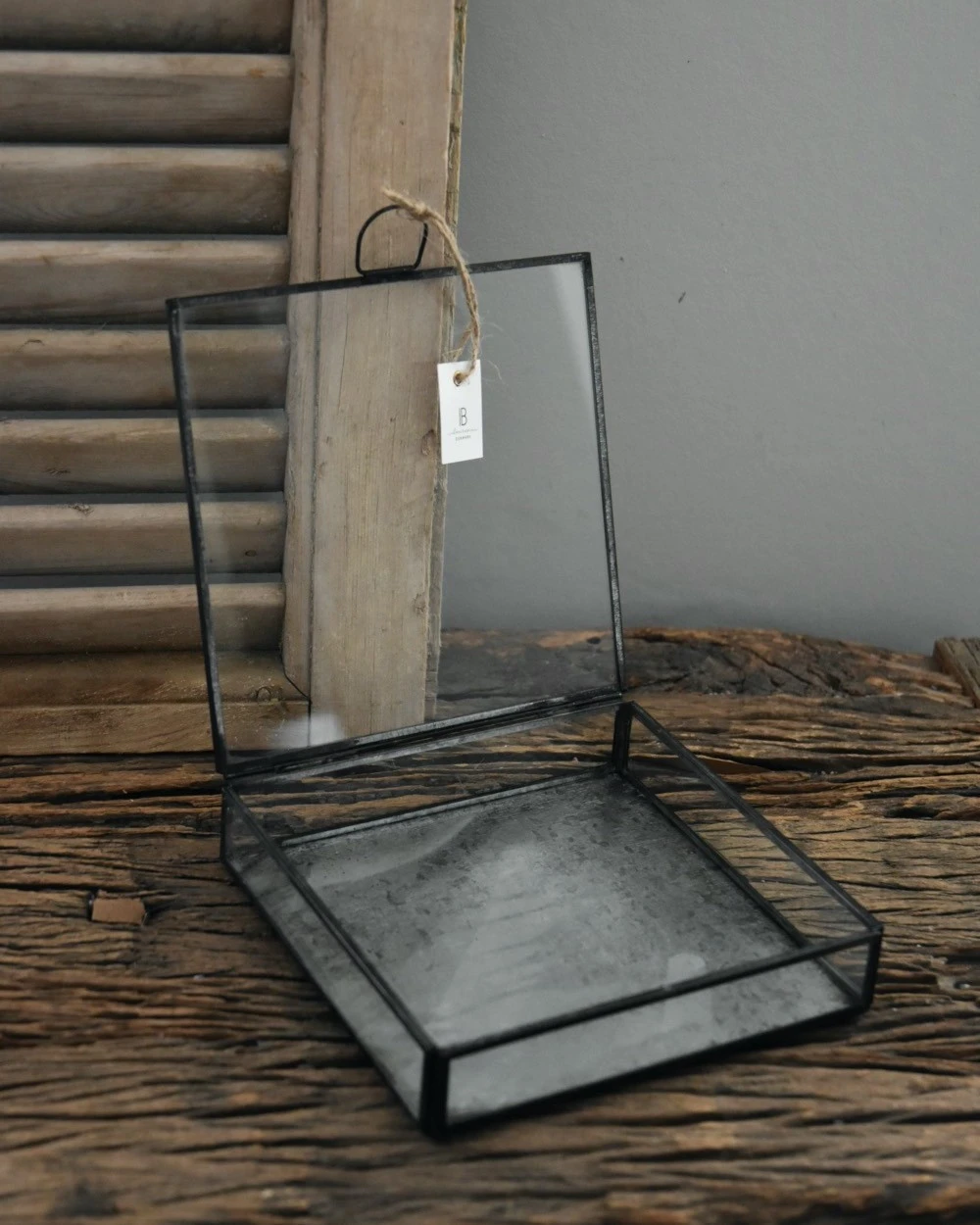 Glazen Kistje Met Zinken Bodem, IB Laursen 6 Glazen Kistje Met Zinken Bodem, IB Laursen - Afbeelding 4