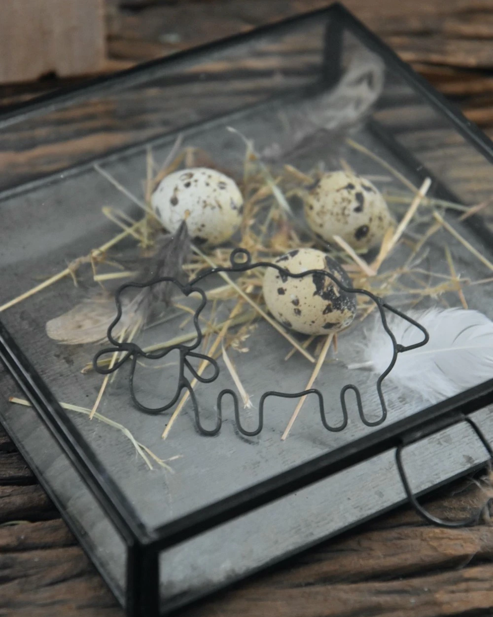 Glazen Kistje Met Zinken Bodem, IB Laursen 3 Glazen Kistje Met Zinken Bodem, IB Laursen