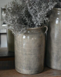 Grote Pot Kruik Met Oren Klei Grijs, IB Laursen -Bekend Decoratie Winkel grote pot kruik met oren klei grijs ib laursen 5