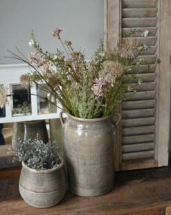 Grote Pot Kruik Met Oren Klei Grijs, IB Laursen -Bekend Decoratie Winkel grote pot kruik met oren klei grijs ib laursen 7