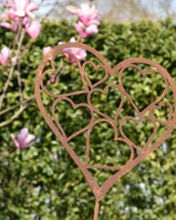 Hart Gevuld Met Harten Ecoroest Tuinprikker 11 Hart Gevuld Met Harten Ecoroest Tuinprikker -Bekend Decoratie Winkel hart gevuld met harten ecoroest tuinprikker 3