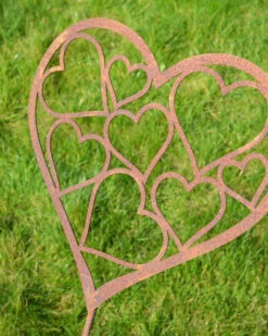 Hart Gevuld Met Harten Ecoroest Tuinprikker 12 Hart Gevuld Met Harten Ecoroest Tuinprikker -Bekend Decoratie Winkel hart gevuld met harten ecoroest tuinprikker 4