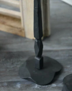 Hoge Handgemaakte Zwarte Smeedijzeren Kandelaar, Brynxz -Bekend Decoratie Winkel hoge handgemaakte zwarte smeedijzeren kandelaar brynxz 6