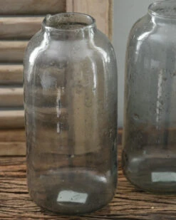 Hoge Vaas Met Bubbels, Zilvermetaal En Grijze Gloed -Bekend Decoratie Winkel hoge vaas met bubbels metaal en grijze gloed 7