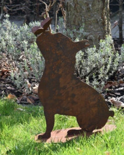 Hond Met Vlinder Op Z'n Neus Ecoroest Tuindecoratie -Bekend Decoratie Winkel hond met vlinder op z n neus ecoroest tuindecoratie 4