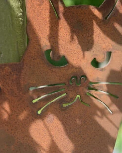 Kat Hoekjes Gluurder, Metalen Tuin Decoratie -Bekend Decoratie Winkel kat hoekjes gluurder metalen tuin decoratie 3