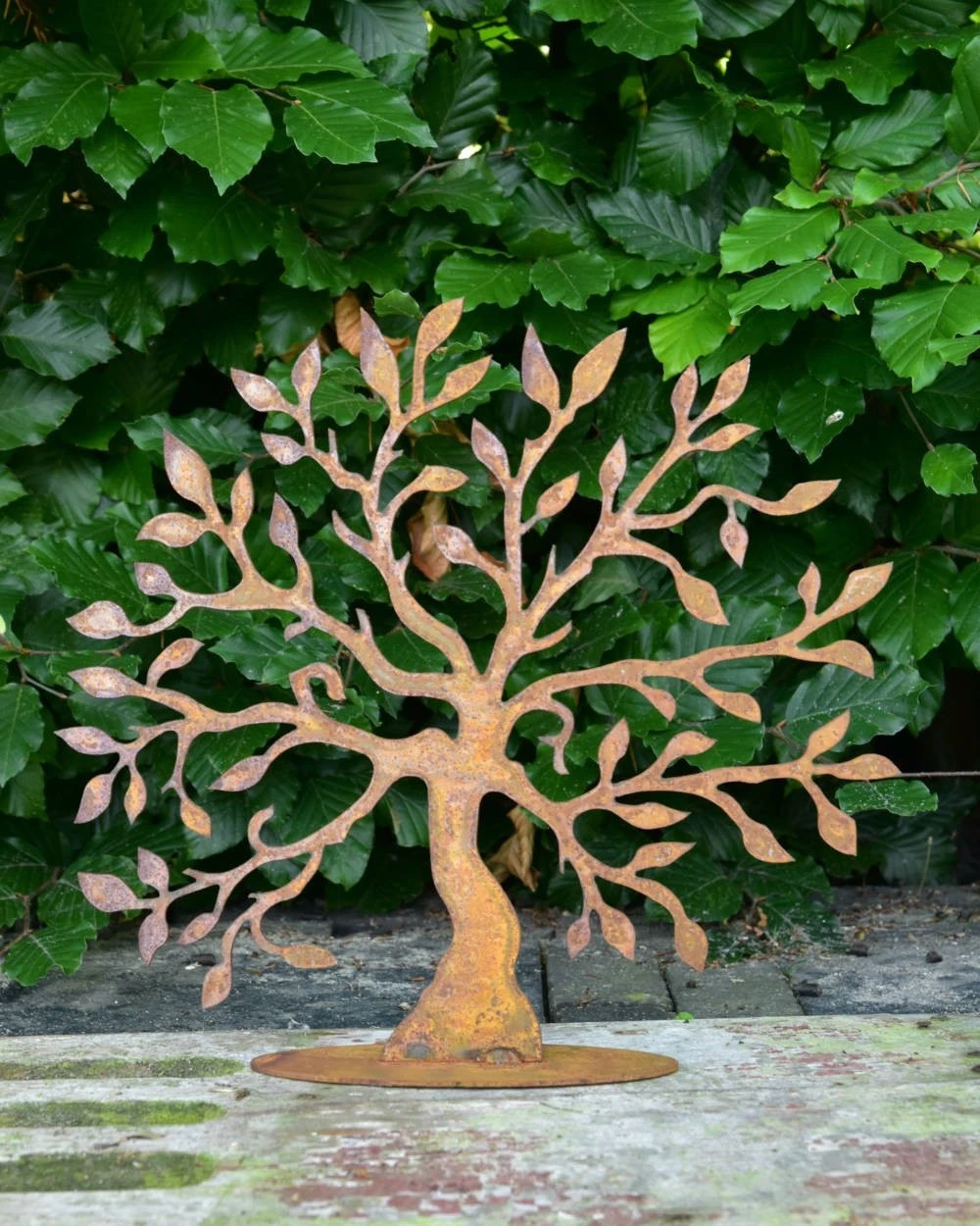 Kleine Boom Metaal Geroest 4 Kleine Boom Metaal Geroest - Afbeelding 2