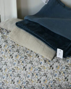 Kussenhoes Rechthoekig Gebloemd Met Zacht Geel, Blauw En Kleikleur, IB Laursen -Bekend Decoratie Winkel kussenhoes rechthoekig gebloemd met zacht geel blauw en kleikleur ib laursen 3