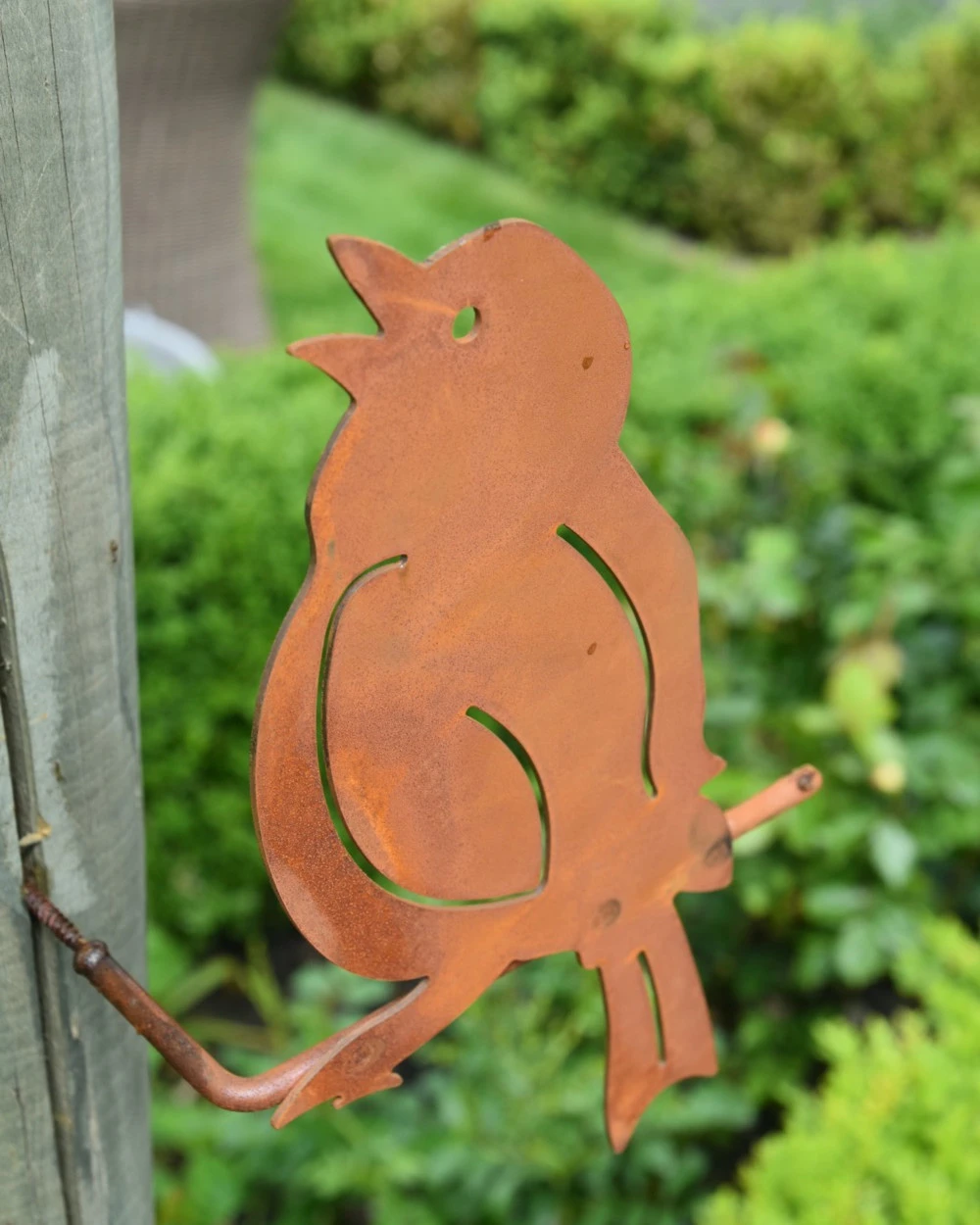 Kwetteraar Tuin Vogel Van Metaal Op Stok 3 Kwetteraar Tuin Vogel Van Metaal Op Stok