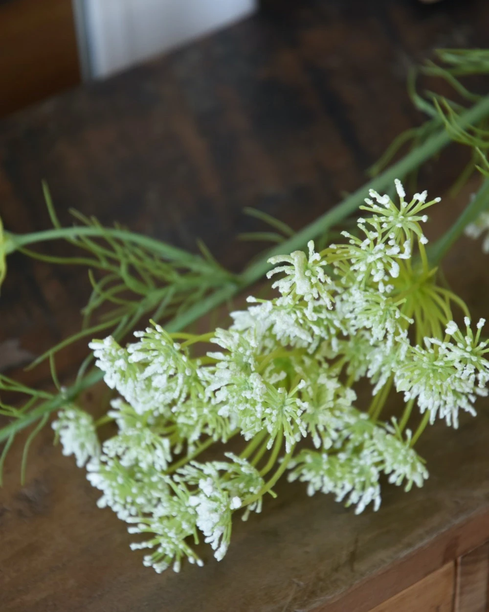 Lange Vertakte Bloementak Witte Dille 6 Lange Vertakte Bloementak Witte Dille - Afbeelding 4