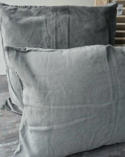Linnenlook Rechthoekige Kussenhoes 'Thunder Grey', IB Laursen 16 Linnenlook Rechthoekige Kussenhoes 'Thunder Grey', IB Laursen -Bekend Decoratie Winkel linnenlook rechthoekige kussenhoes thunder grey ib laursen 6
