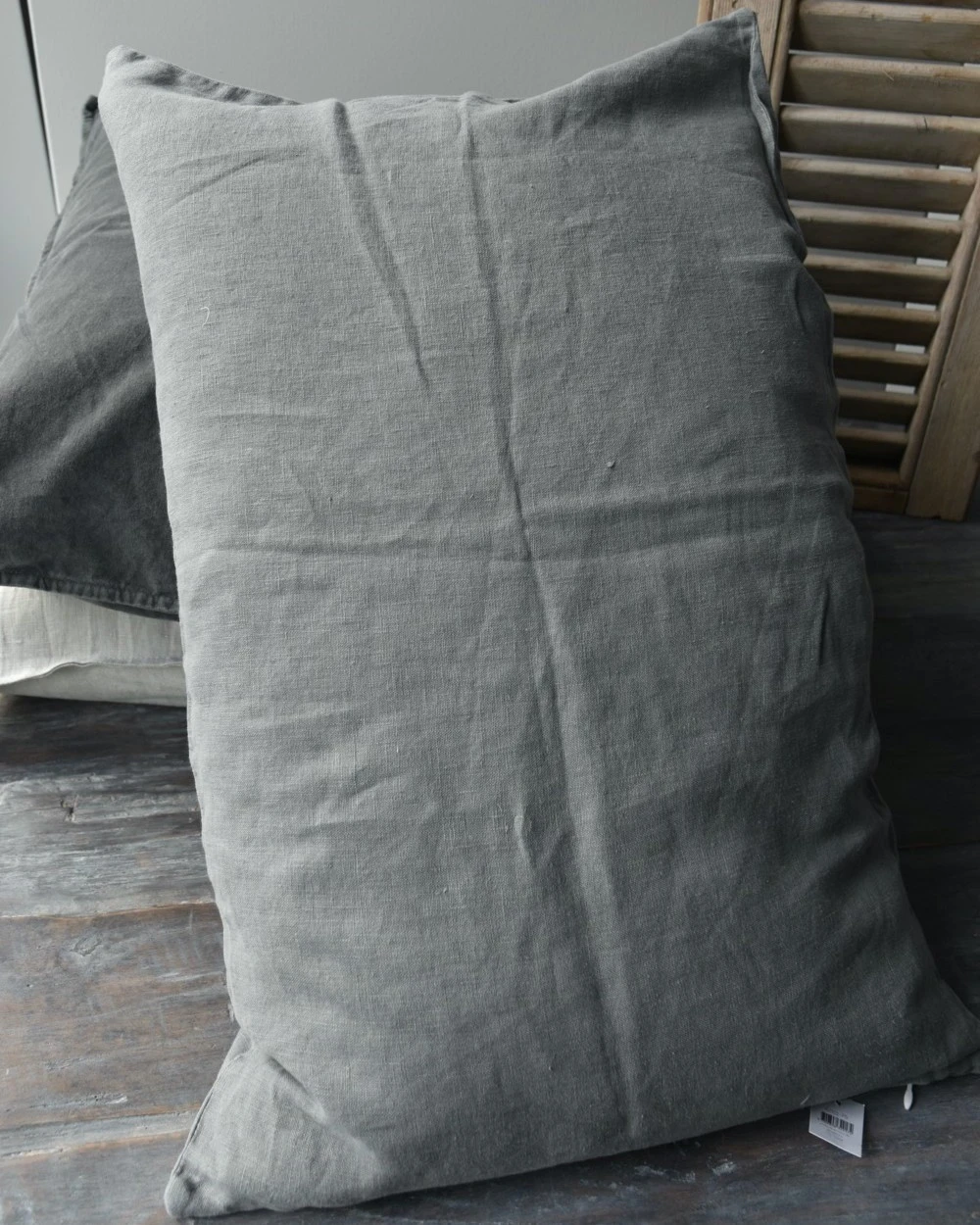 Linnenlook Rechthoekige Kussenhoes 'Thunder Grey', IB Laursen 3 Linnenlook Rechthoekige Kussenhoes 'Thunder Grey', IB Laursen