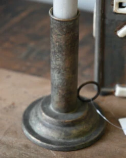 Metalen Antiek Look Kandelaar Met Oor, IB Laursen