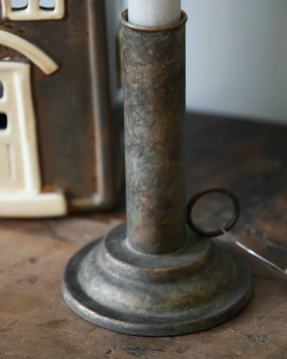 Metalen Antiek Look Kandelaar Met Oor, IB Laursen 9 Metalen Antiek Look Kandelaar Met Oor, IB Laursen - Afbeelding 7