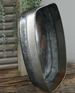 Metalen Bak In Twee Tinten Gelaagd, Groot 11 Metalen Bak In Twee Tinten Gelaagd, Groot -Bekend Decoratie Winkel metalen bak in twee tinten gelaagd groot 1